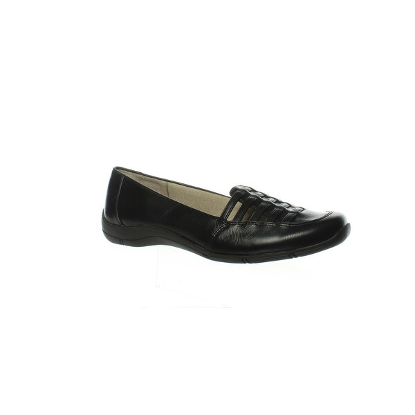 womens black loafers size 10
