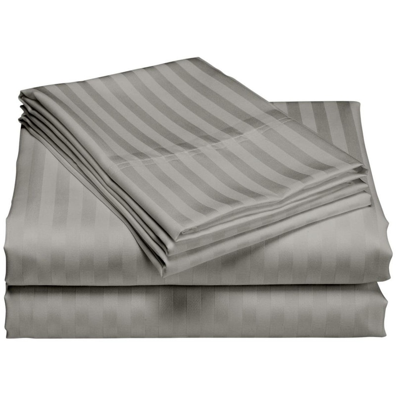 Extra Deep Pocket Bedding Collection 1200 TC Select Item & Size Black Striped 