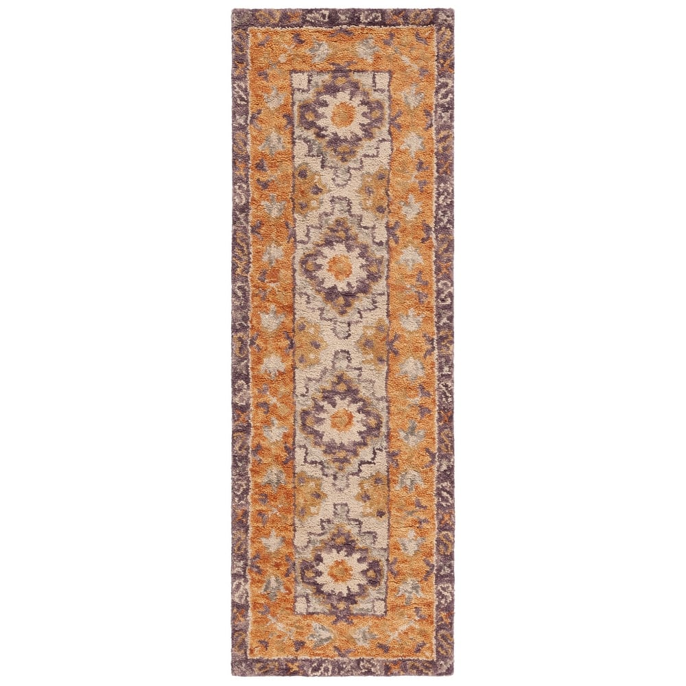 SAFAVIEH Handmade Aspen Blerina Boho Wool Rug