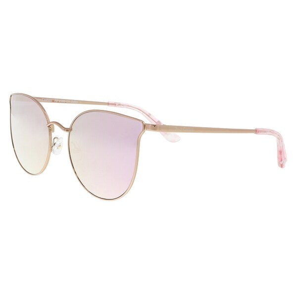 Shop Juicy Couture Ju597 S 0000 0j Rose Gold Cat Eye Sunglasses