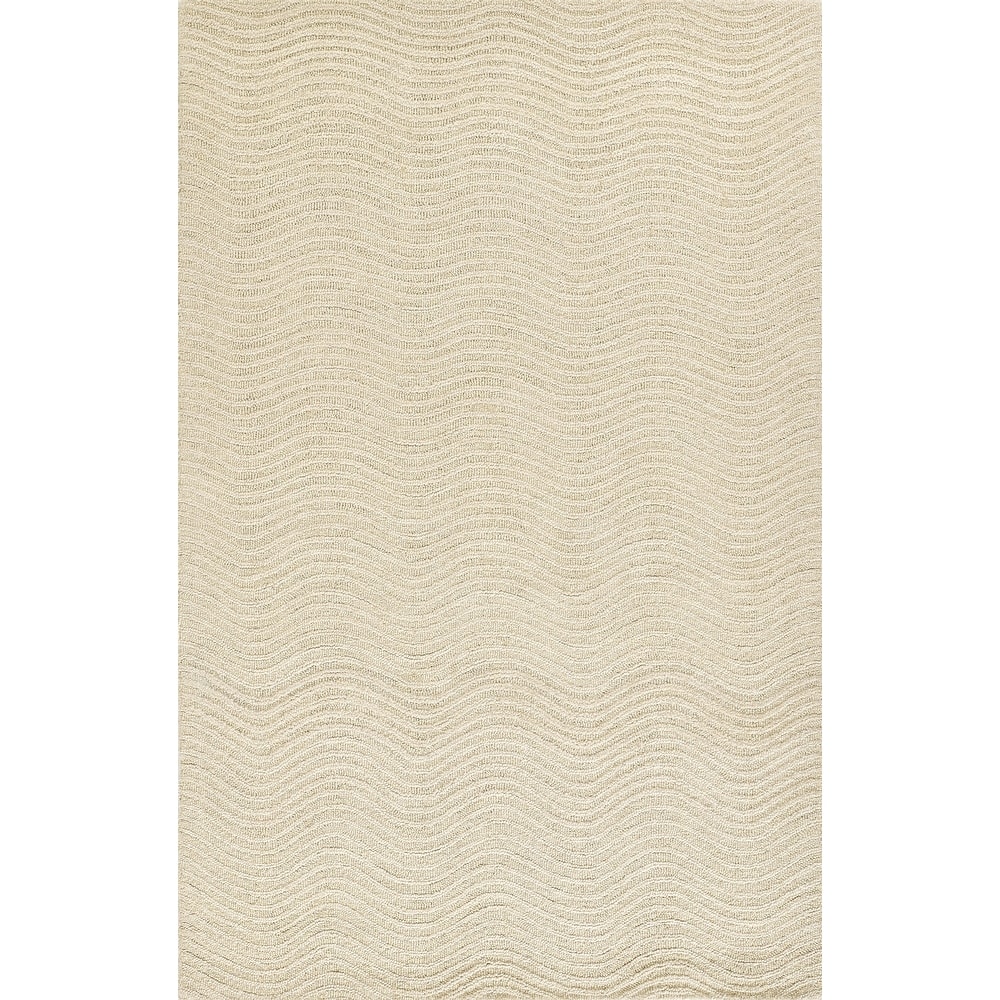 Momeni Archer Hand Tufted Wool Geometric Area Rug.