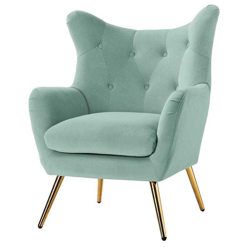 Eusebio Two Pieces Living Room Set with Metal Legs by HULALA HOME