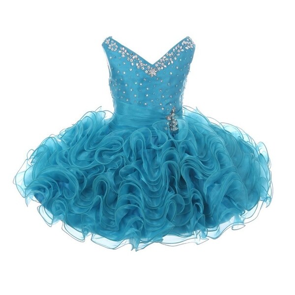 little girl short pageant dresses