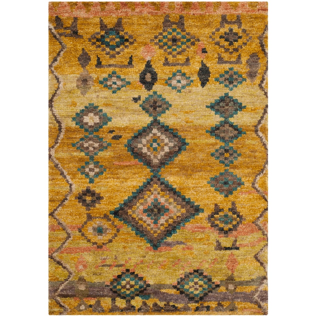 SAFAVIEH Hand-knotted Tangier Amrit Modern Wool Rug