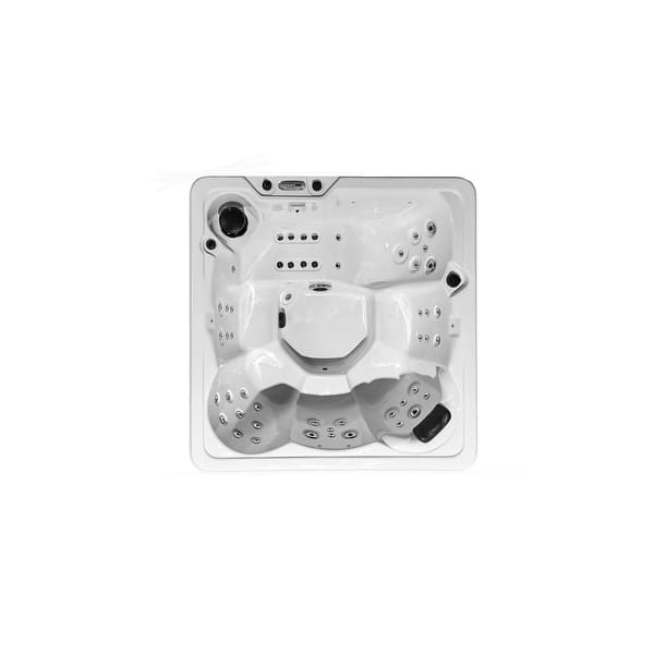 slide 2 of 6, Home and Garden Spas- 6 Person 65 Jet Spa with Lounger