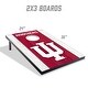 preview thumbnail 2 of 5, Indiana Hoosiers NCAA Compact 2x3 Tailgate Cornhole Board Set