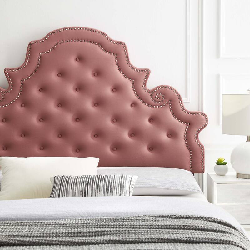 Diana Tufted Performance Velvet Full/Queen Headboard