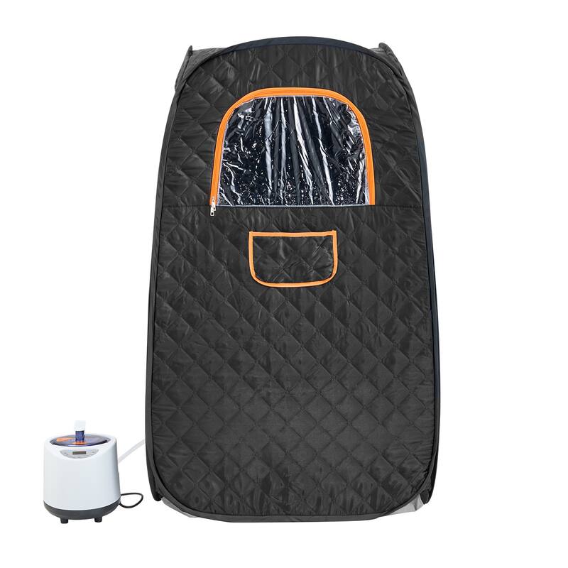 Compact Portable Steam Sauna Tent, 1200 Watt Sauna Blanket with Chair & Storage Bag, Home Therapeutic Sauna Tent - 31.5 x 31.5 x 52.4 inch