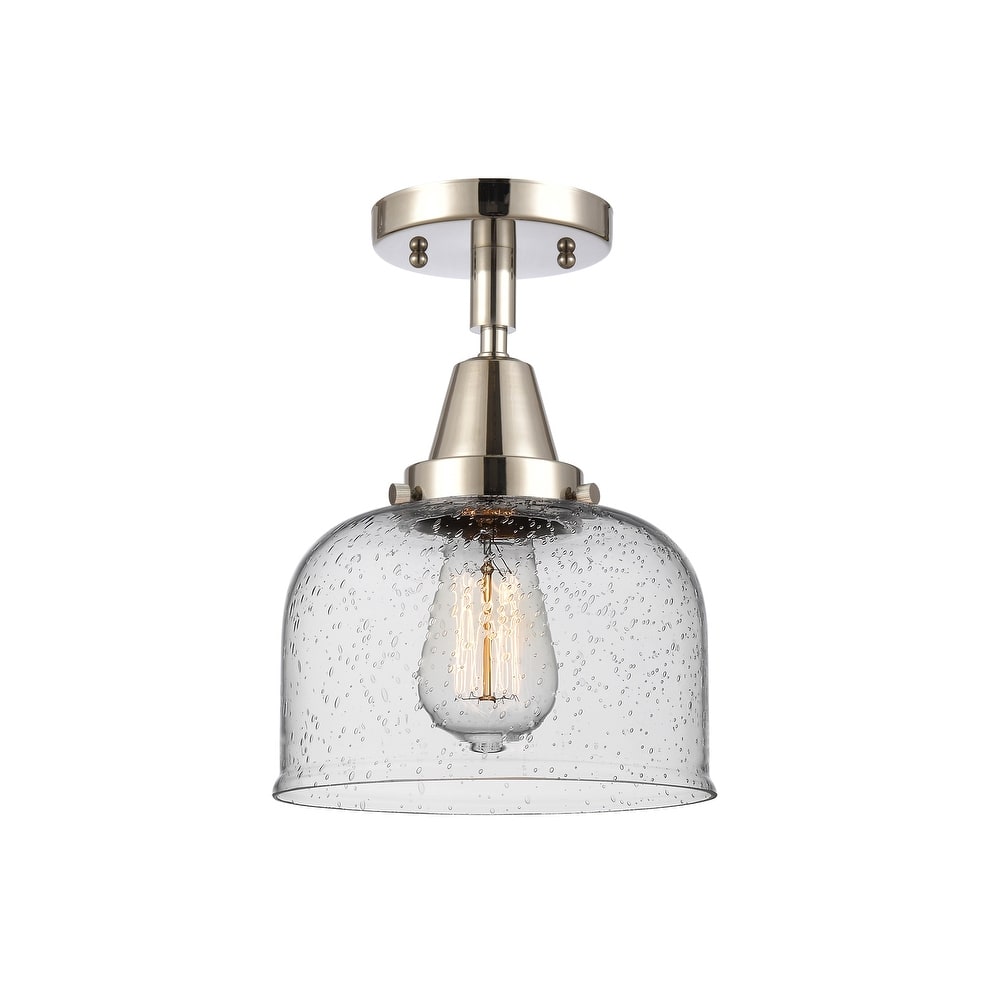 Innovations Lighting Caden Bell - 1 Light 8" Flush Mount