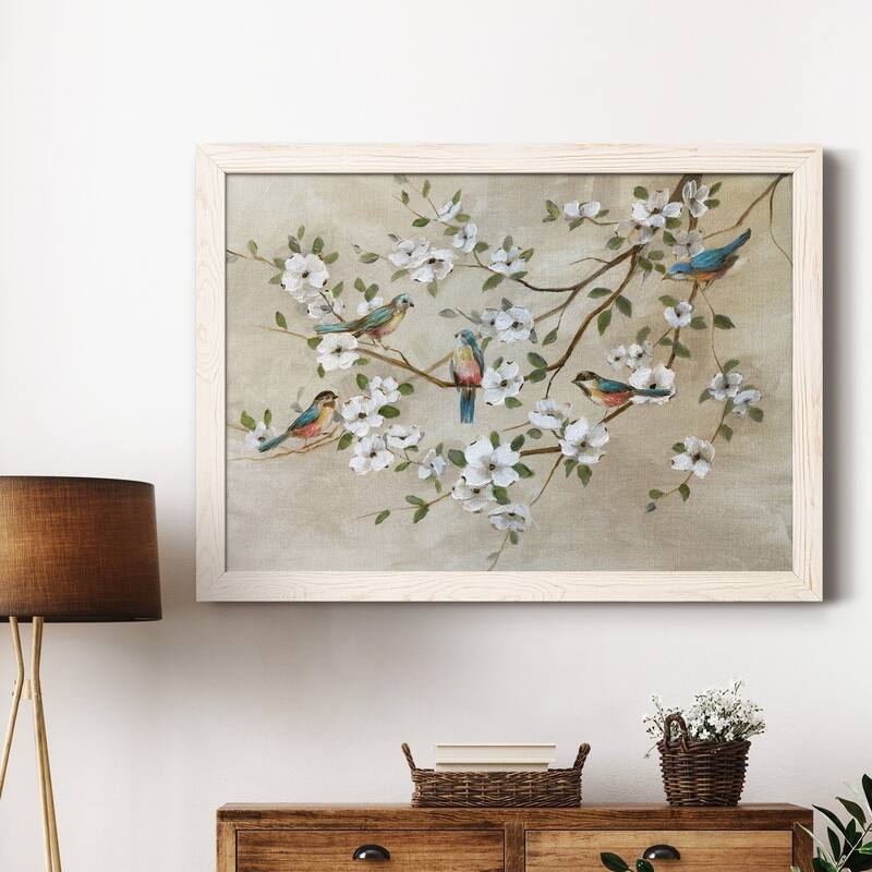 Birds of a Feather-Premium Framed Canvas - Ready to Hang