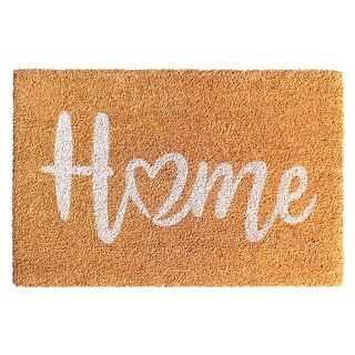 Checkers Welcome Checkers Mat DII Natural Coir Doormat 18X30 Checkers Welcome Checkers Mat DII Natural Coir Doormat 18X30
