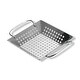 preview thumbnail 4 of 3, Permasteel Stainless Steel 3-piece Grilling Basket Set
