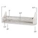 preview thumbnail 2 of 2, Wallniture Angel 20 inch Wooden Wall Shelf for Functional Storage and Display in Living Room, Kitchen, Bedroom, or Office, 3pcs