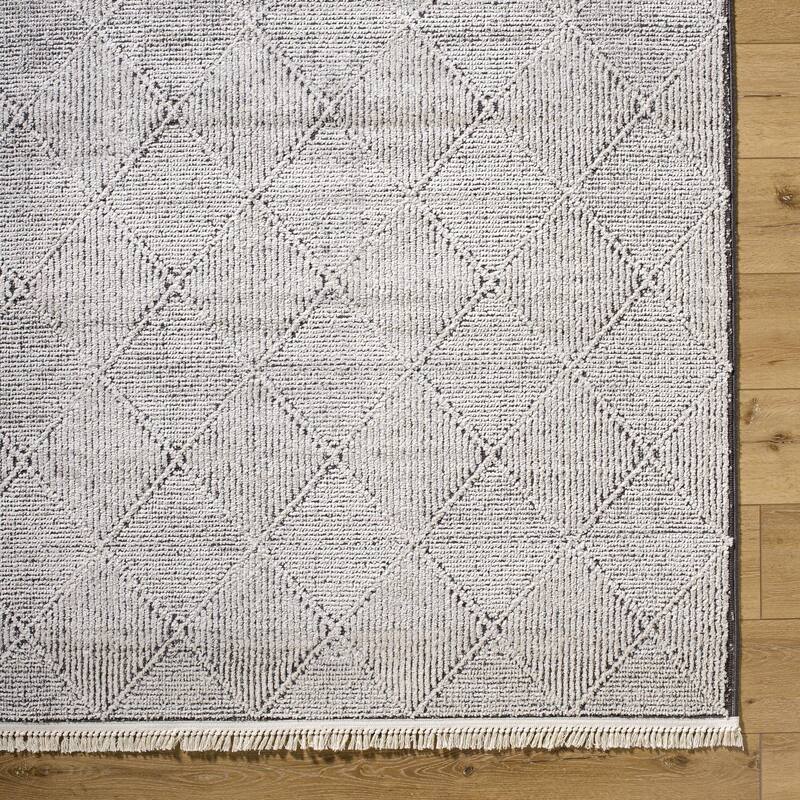 Livabliss Scandinavian Berlin Diamond Area Rug