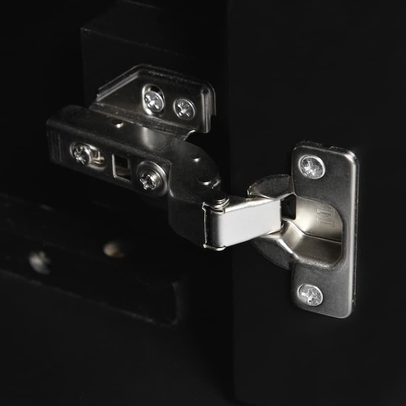 30" Bathroom Vanity with Ceramic Sink, Adjustable Shelf, Soft Close Door, and Three Soft Close Drawers