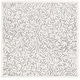preview thumbnail 70 of 128, SAFAVIEH Handmade Jardin Fulga Wool Rug 6' Square - Grey/Ivory - Square