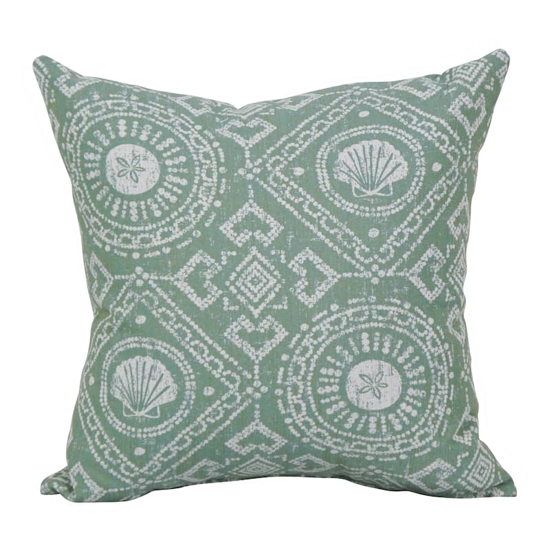 Blazing Needles 17-inch Square Throw Pillow