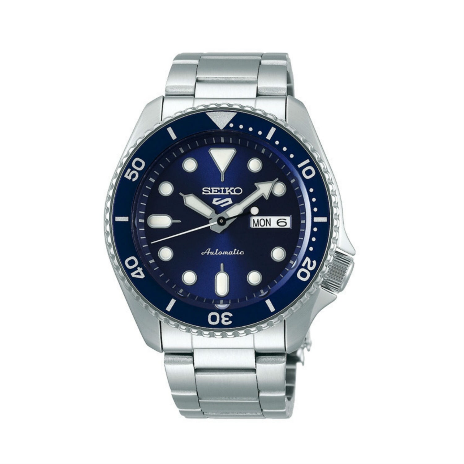 Shop Seiko 5 Sports Srpd51k1 Blue Overstock 31721315