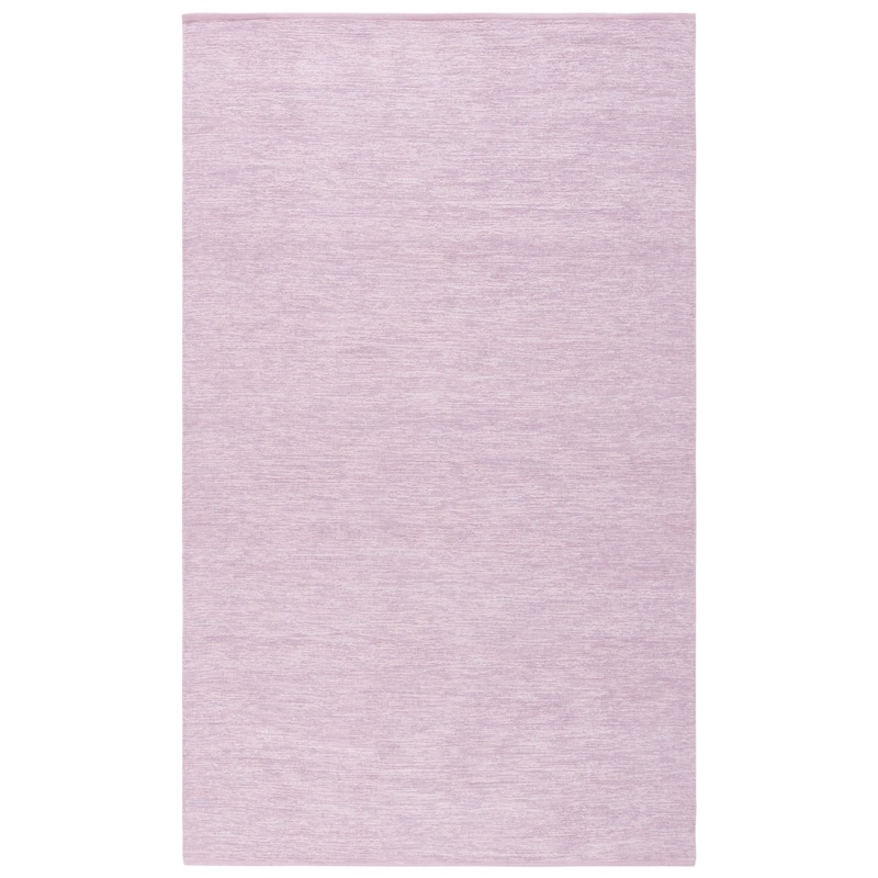 SAFAVIEH Handmade Montauk Willie Cotton Rug - 4' x 6' - Pink