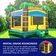 preview thumbnail 2 of 10, HeroKiddo Inflatable Soccer Game with Air Blower & Foam Soccer Ball, Commercial Grade, Outdoor Play, 15oz PVC Vinyl, 90 LBS
