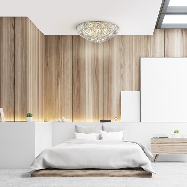 Ove mio iii led ceiling light with k9 crystals discount