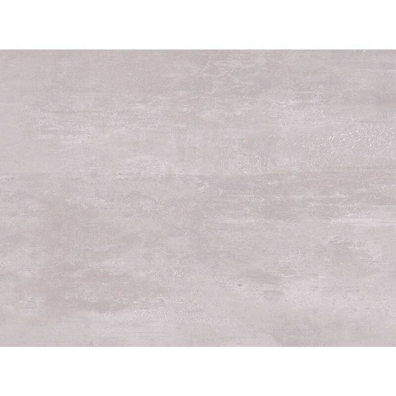 Quell 10in x 13in White Ceramic Floor and Wall Tile - Grey - 4 x 4 Sample