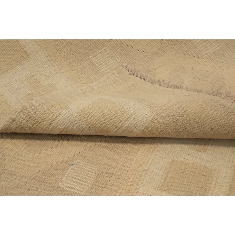 Hand Woven Oriental 100% Wool Carpet Southwestern Tribal Multi-Colored Kilim Area Rug - 3' 9'' X 2' 1''