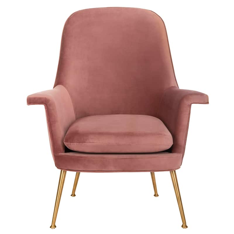 SAFAVIEH Couture Sinead Arm Chair - 33Wx32Dx41H - Dusty Rose