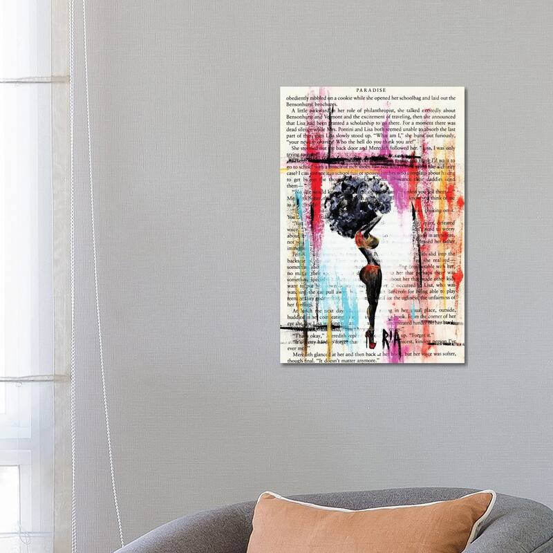 iCanvas 'I Know What You Like...But She Is Not Me' by Artist Ria Canvas Print - 26x18x1.5
