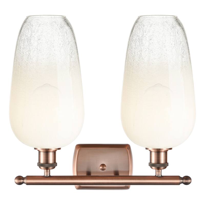 Innovations Lighting Endless Possibilities Ballston - Brookhaven Flute - 2 Light 17" Bath Vanity Light