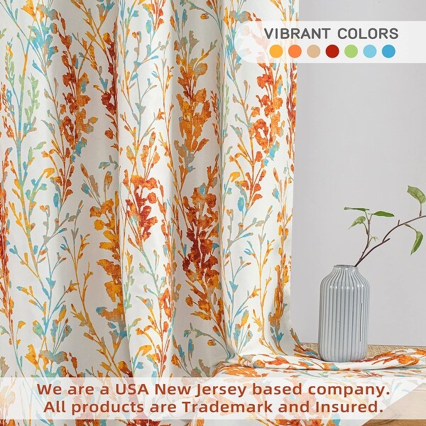 DriftAway Heather Curtain 84 Inches Long for Bedroom