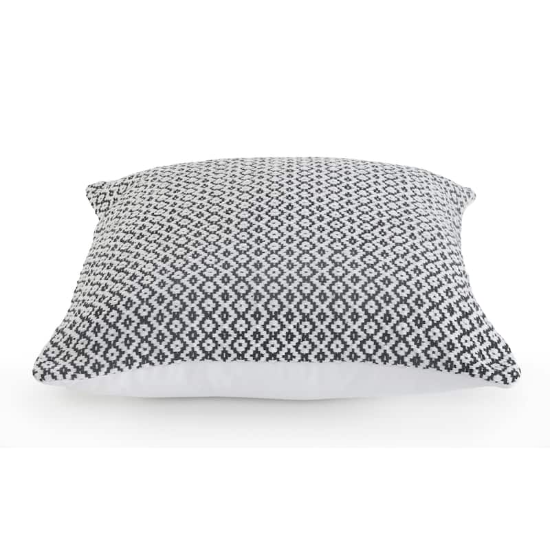 Sevita Seaside Chevron Natural Cotton Square 18"x18" Throw Pillow, Set of 2 or 4