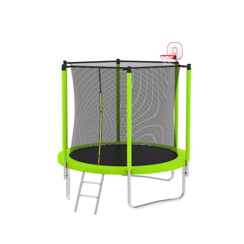 Spacious Design Trampoline Solid Base Structure, Safety Pad For Kid