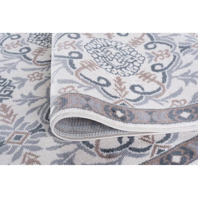Hamilton Traditional Damask Indoor Area Rug