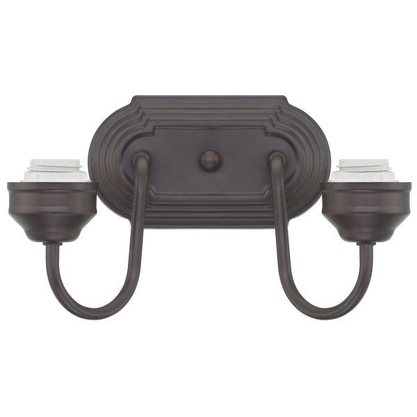 Westinghouse 6300300 Two Wall Light Fixture Oil Rubbed Bronze Westinghouse 6300300 Two Wall Light Fixture Oil Rubbed Bronze