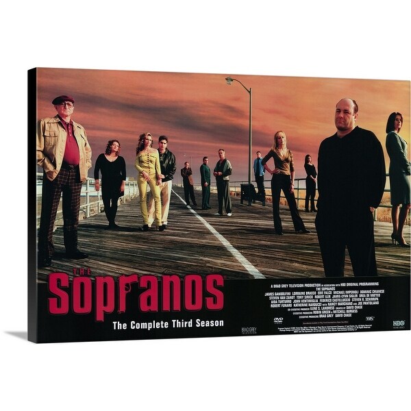 Shop "The Sopranos (2003)" Canvas Wall Art - Overstock ...