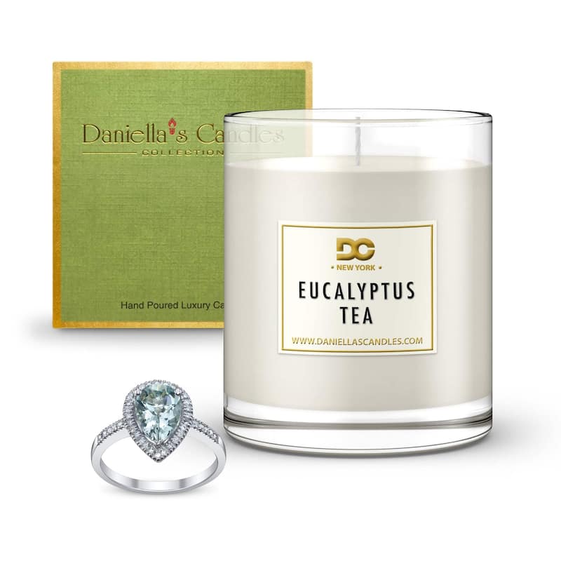 DANIELLA'S CANDLES Eucalyptus Tea Jewelry Candle - Necklace