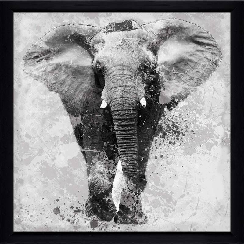 "Proud Elephant" by Carol Robinson Print on Acrylic