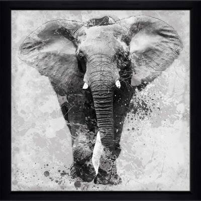 "Proud Elephant" by Carol Robinson Print on Acrylic