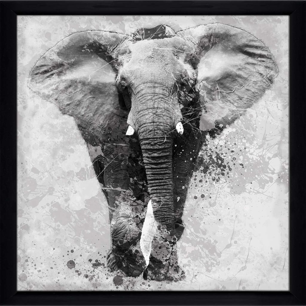 "Proud Elephant" by Carol Robinson Print on Acrylic