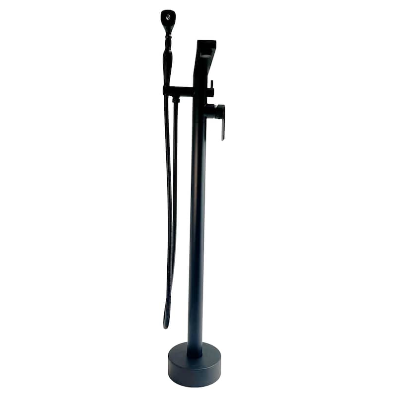 Venus Square Head Tub Filler Faucet with Handshower