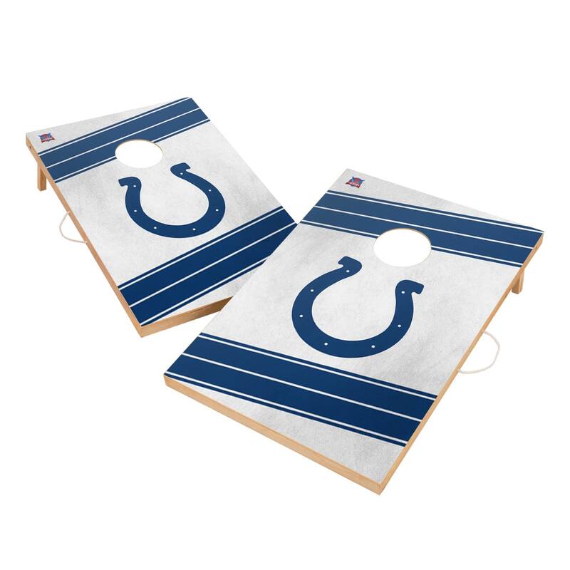 Indianapolis Colts NFL 2x4 Tailgate Cornhole Boards - NO Accessories