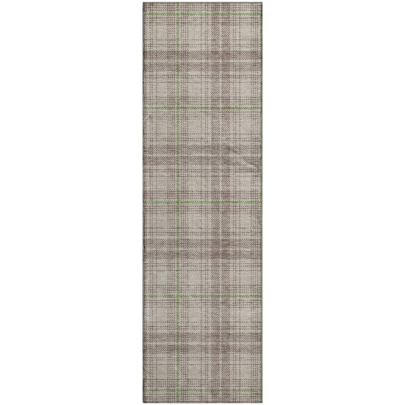 Premium Washable Super Soft Farmhouse Plaid Mayfield Rug