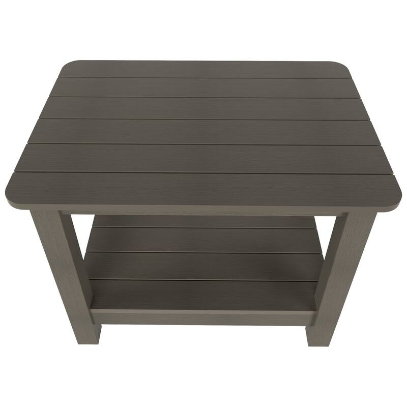 Vineyard HIPS Outdoor Eco-Friendly Coffee Table and Side Tables (3-Piece Set)