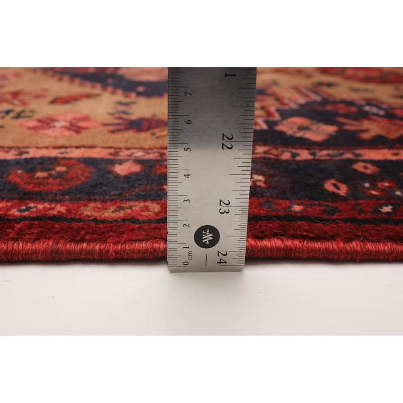 ECARPETGALLERY Hand-knotted Anadol Brown Wool Rug - 3'7 x 10'0