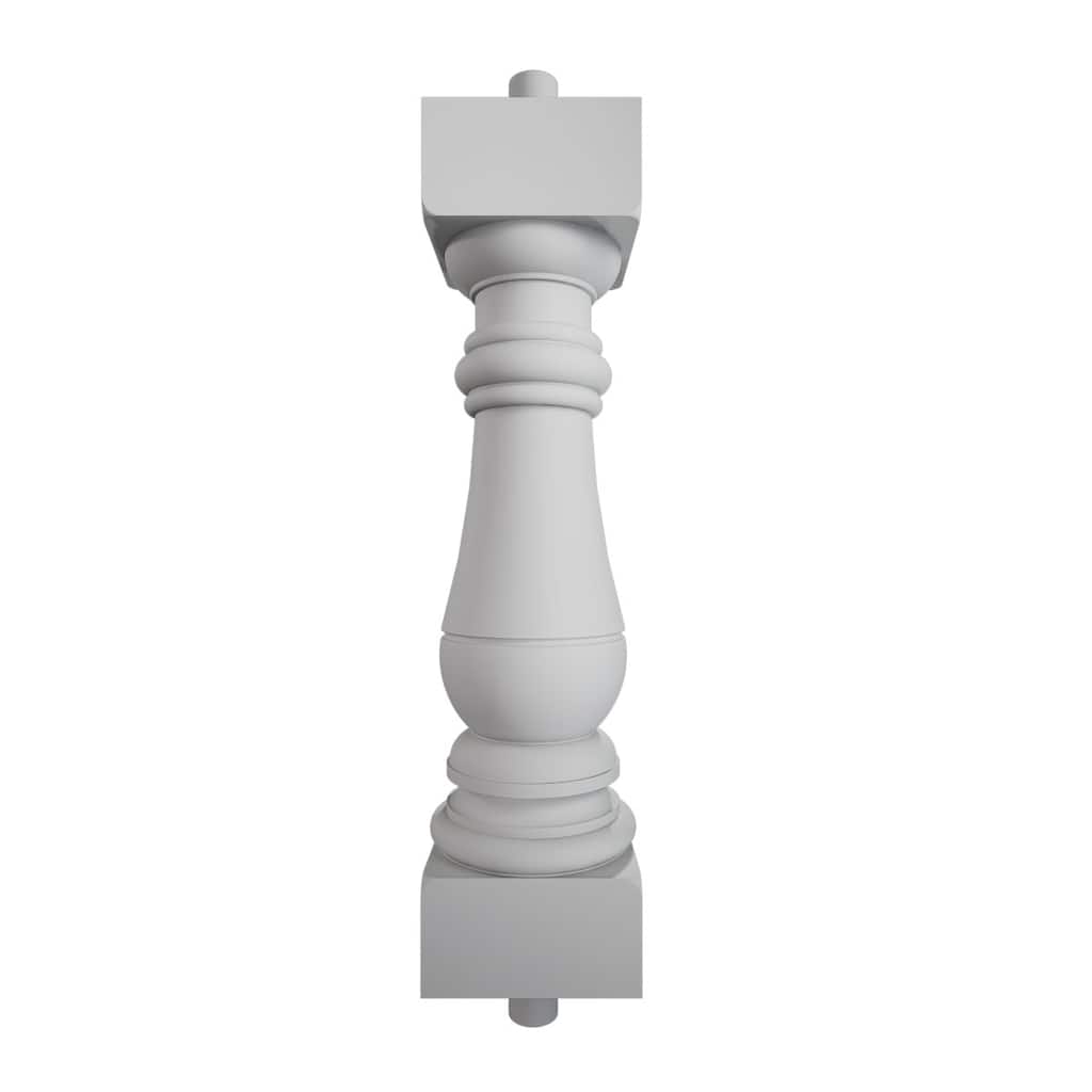 Fiberthane 700 Series Bradford Baluster, Factory Primed
