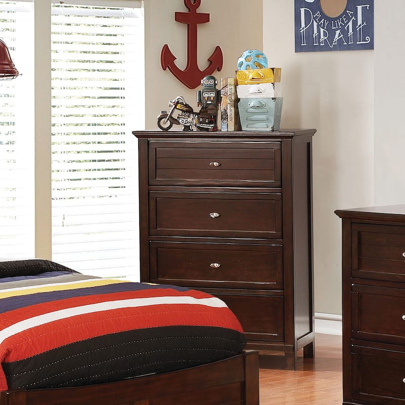 Oryahovitsa Transitional 4-Drawer Vertical Wood Chest by Copper Grove