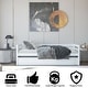 preview thumbnail 11 of 40, Costway Twin Size Trundle Daybed Wooden Slat Support Mattress Platform