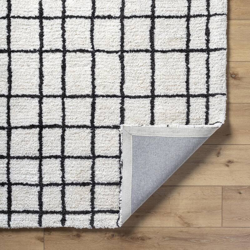 Erik Transitional Plaid Area Rug
