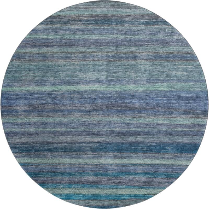 Premium Washable Super Soft Ombre Stripes Mayfield Rug